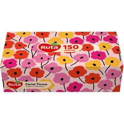 Салфетки косметические Ruta Women Brick 2 слоя 150 листов (4820023748712) Винница