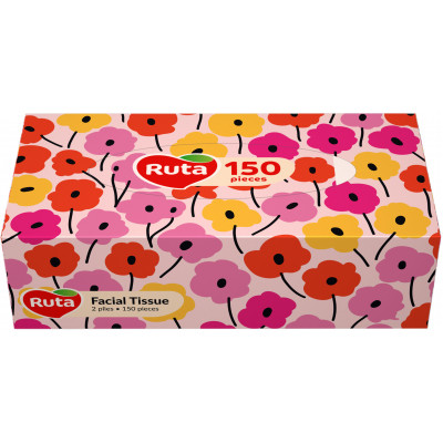 Серветки косметичні Ruta Women Brick 2 шари 150 аркушів (4820023748712) Вінниця - фото 1