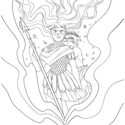 Книга Пристрасті Олімпу. Офіційна розмальовка - Рейчел Смайт Vivat (9786171709751) Вінниця - фото 2