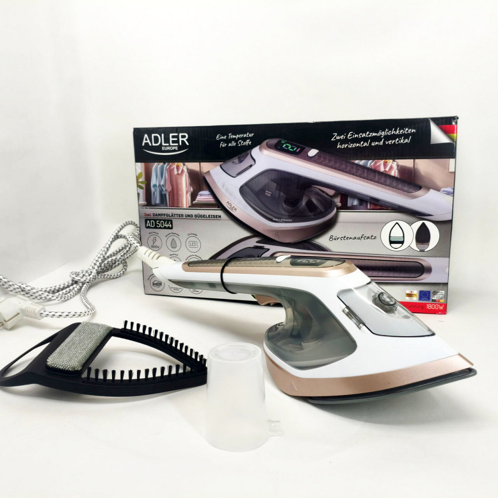 Праска парова для прасування Adler AD 5044 1800Вт, Парова праска для прасування одягу та штор QN-64 Львів - фото 10