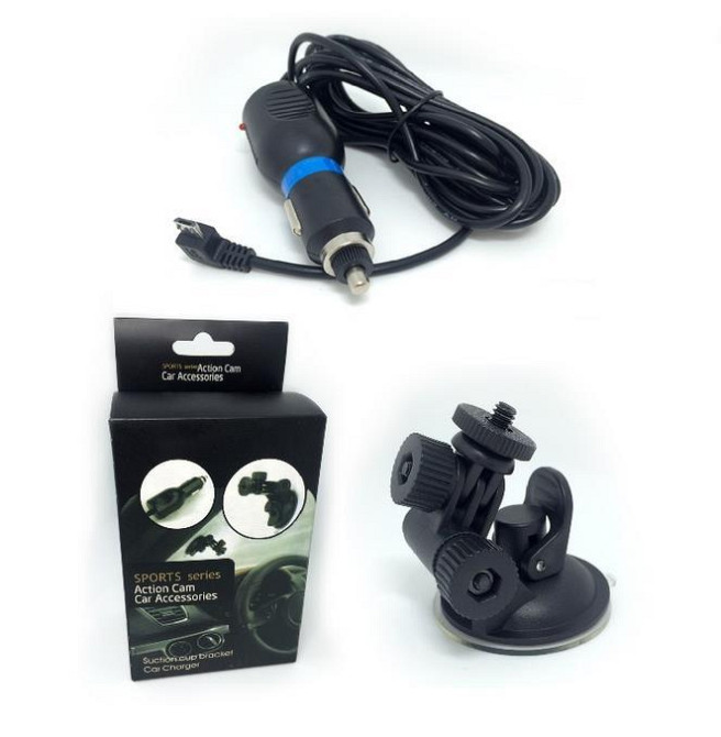 Автомобильный комплект регистратора для GOPRO, SJCAM, XIAOMI Киев - изображение 1