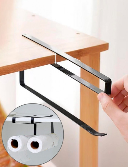 Держатель для бумажных полотенец, пищевой пленки черный Винница - изображение 2