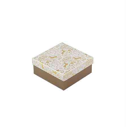 Коробка подарункова ООТВ Gold 12х12х8 см Ровно