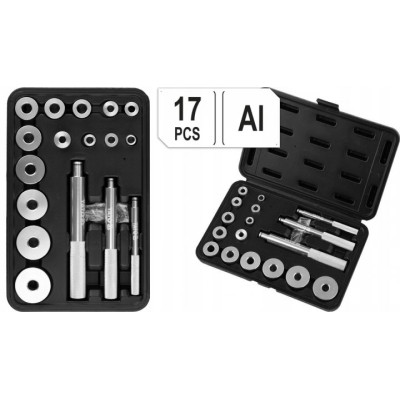 Набор инструментов Yato для установки подшипников и уплотнителей 17 шт. (YT-25415) Винница - изображение 2