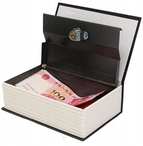 Сейф металевий у вигляді книги з 2 ключами 18х11.5 см Malatec (6148) Нововолинськ - фото 6