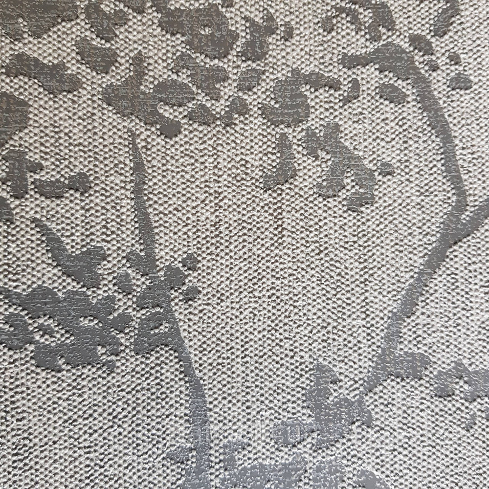 Шпалери вінілові на флізелін Marburg New Spirit Schoner Wohnen листя гілки квіти чорні на сірому Київ - фото 3