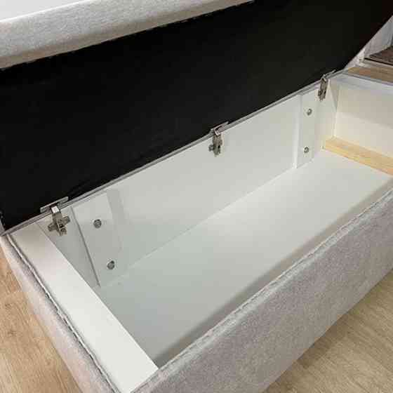 Диван для зоны ожидания Басси в ткани с крышкой, 100см Киев