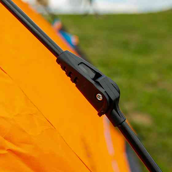 Намет автоматичний двомісний 200*230*130 см водонепроникний помаранчева LU015O Коломыя