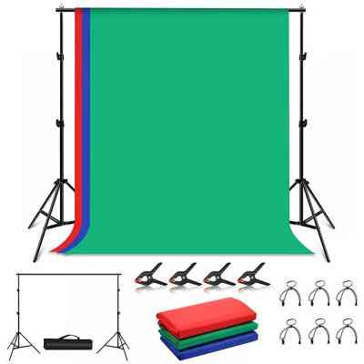 Фон Puluz Kit Green/Blue/Red 200x200 cm (PKT5204) Винница