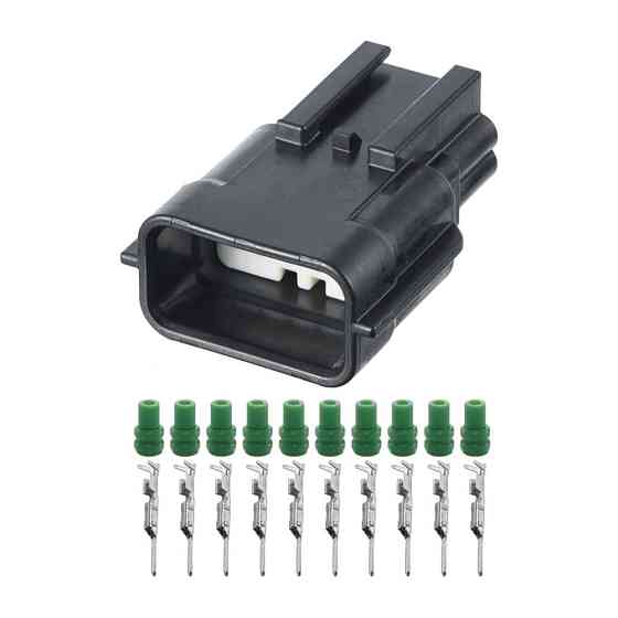 Роз'єм конектор 10-кон., 7282-8856-3 YAZAKI Японія, Америка, Франция універс., Моторний Nissan, Opel, Renault Київ