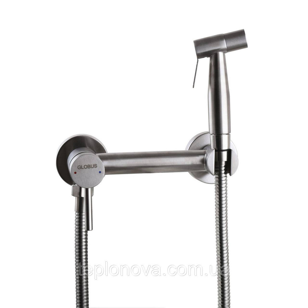 Змішувач гігієнічний Globus Lux ALPEN SBT-6SS-106MIX Чернівці - фото 2