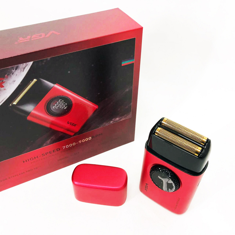 Бритва портативна акумуляторна VGR, Електробритва для ідеального гоління, Електробритва-шейвер чоловіча OQ-98 Львів - фото 18