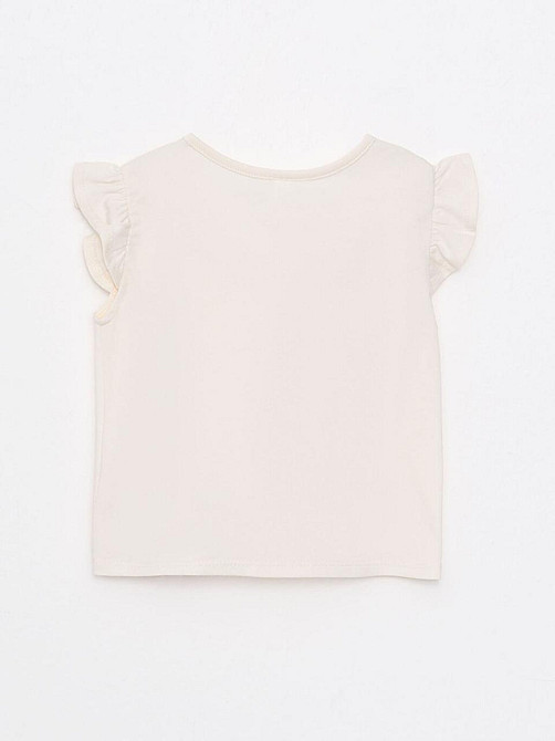 Дитяча Футболка для Дівчаток LC Waikiki Біла 9-12міс (74-80см) Київ - фото 5