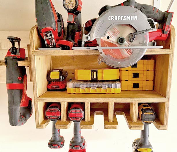 Органайзер для шуруповёртов 