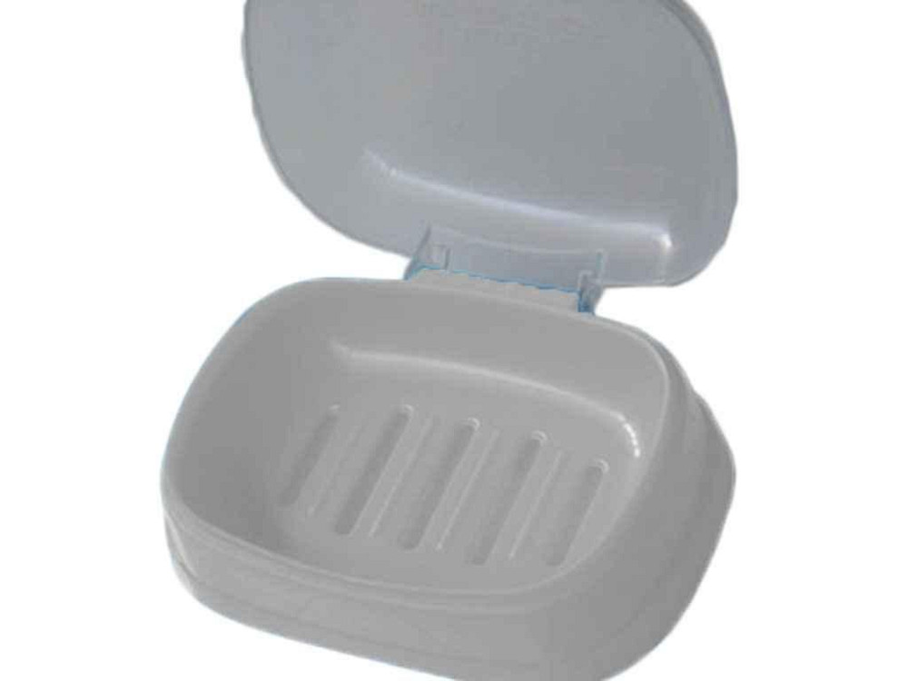 Мильниця з кришкою пласт. Біла ТМ КОНСЕНСУС Київ - фото 1