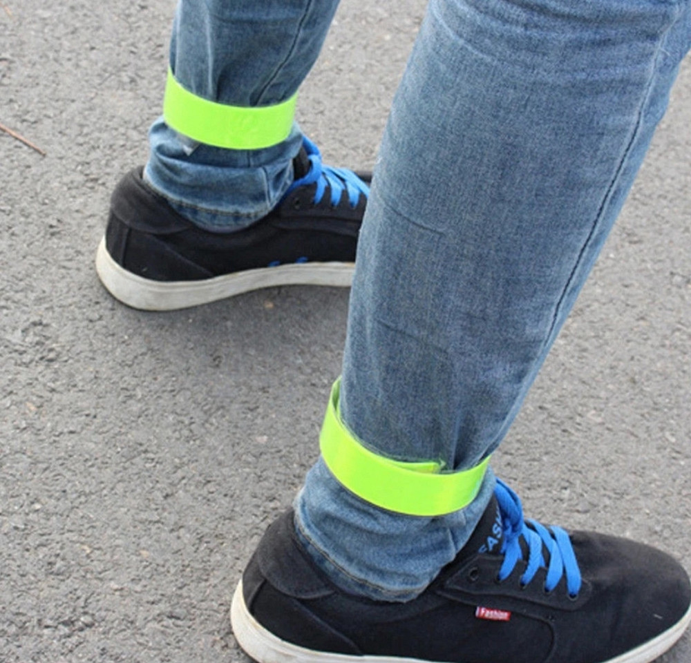 Слеп браслет светоотражающий 30см для безопасности пешеходов и велосипедистов, фликер Киев - изображение 6