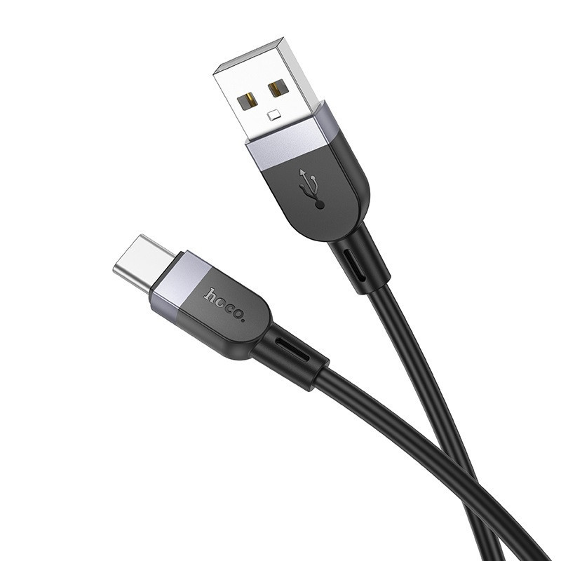 Кабель HOCO X109 Energy silicone charging data cable Type-C (L=1M) Black Одеса - фото 1