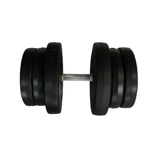 Гантель наборная композитная в пластиковой оболочке Rock Pro-R 21,5 кг NE-PL-R-021 Винница