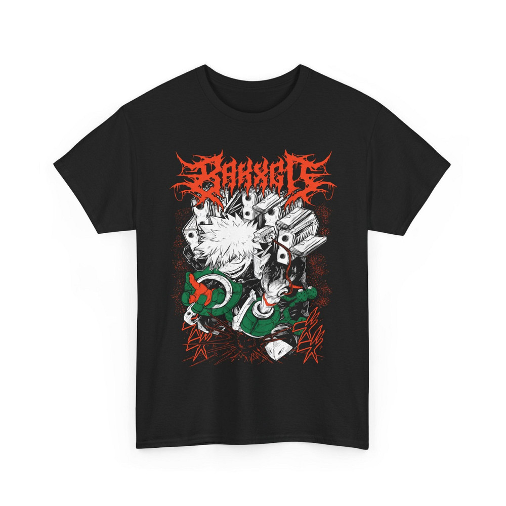 Футболка з аніме принтом Моя геройська академія оверсайз (S/M/L) Чорний AnimeJ0353 Дніпро - фото 8