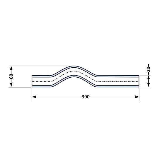 Обвод довгий PPR Blue Ocean 20 Київ