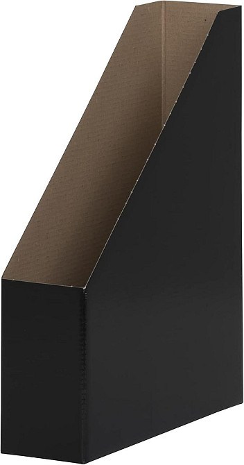 Папка для журналов A4 7 см черная прочный гофрокартон комплект 5 шт Киев - изображение 3