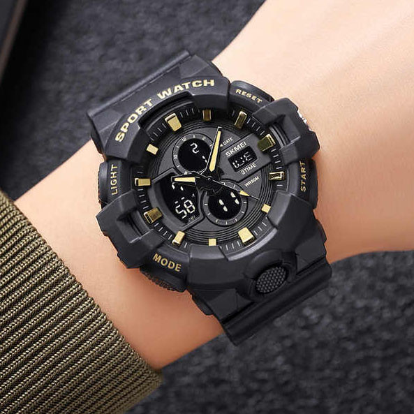 Армійські годинники з водонепроникністю, Спортивні наручні годинники Чоловічі для риболовлі CZ-77 Львів - фото 4