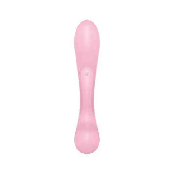 Двусторонний вибратор-кролик Satisfyer Triple Oh Pink (мятая упаковка!!!) Sex Aura Киев
