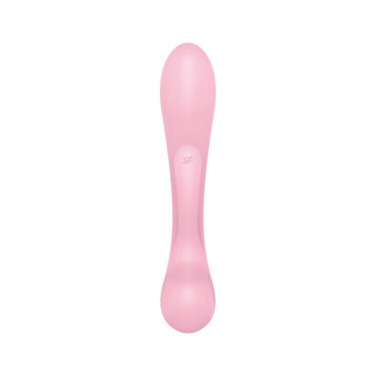 Двосторонній вібратор-кролик Satisfyer Triple Oh Pink (м'яте паковання!!!) Sex Aura Київ - фото 5