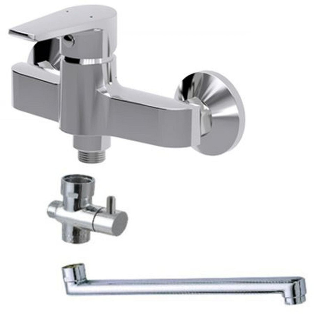 Змішувач для ванної та душу Cersanit VERO LONG SPOUT Київ - фото 1