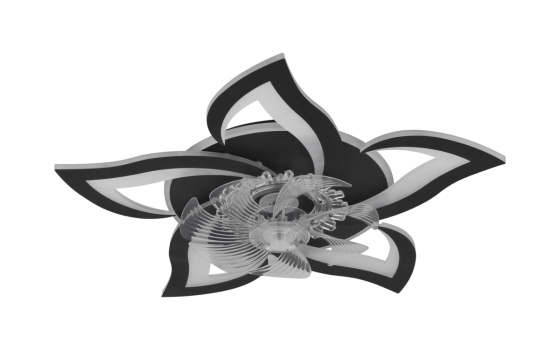 VALESO Стельовий світильник-вентилятор -Fan (Чорний) Київ