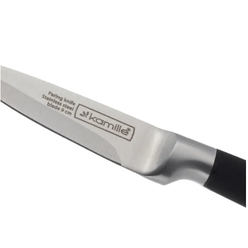 Ніж для овочів нержавіюча сталь порожнисті ручки "soft touch" 5194 KAMILLE Житомир - фото 4