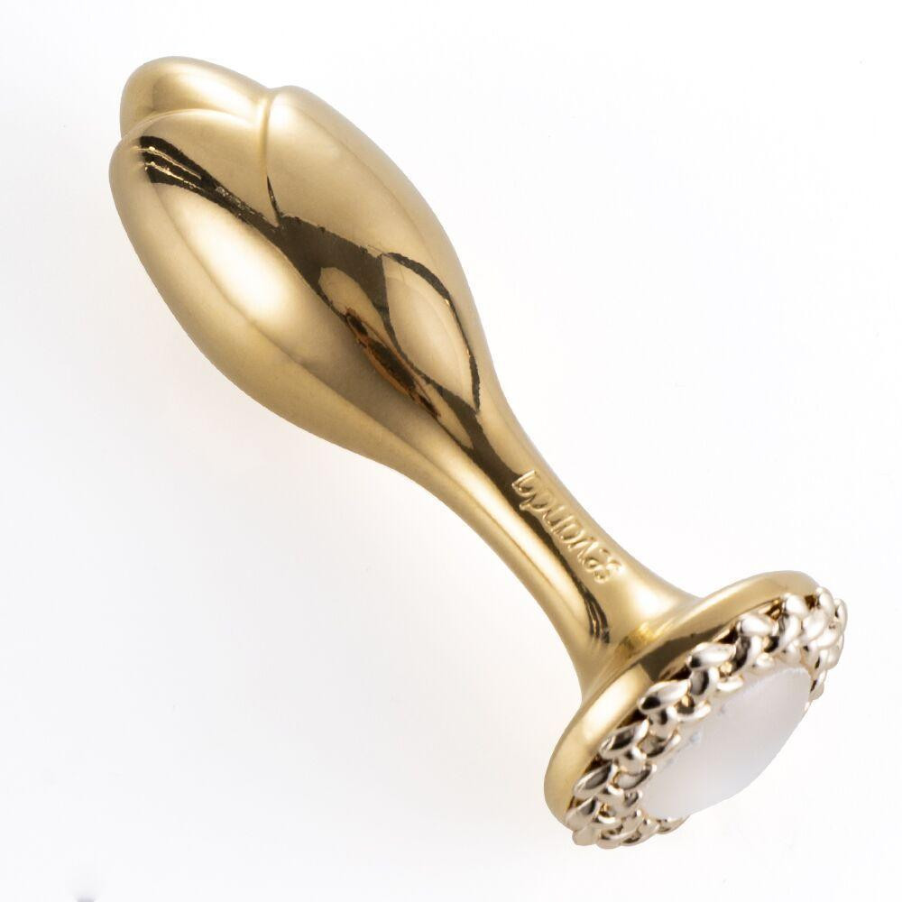 Анальна пробка LOCKINK SEVANDA Pearl Rose-shape Anal Plug Sex Aura Київ - фото 1