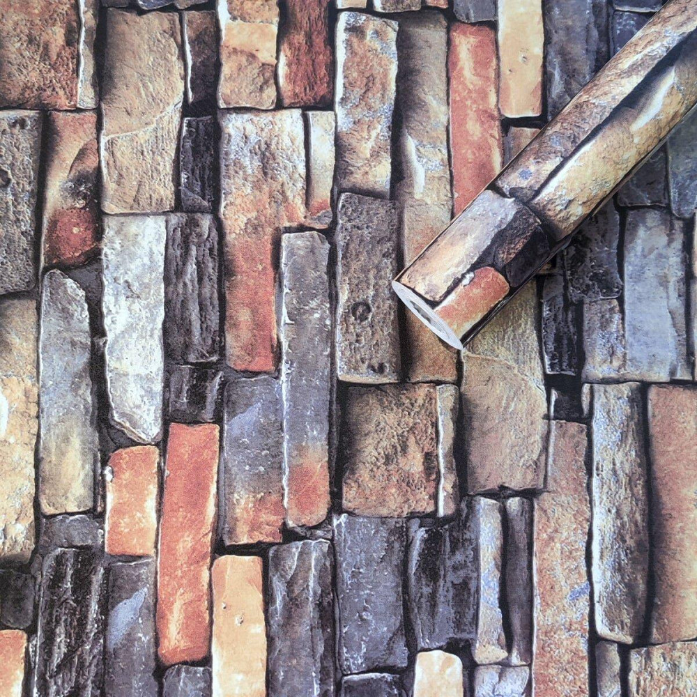 Самоклеюча плівка 0,45х10м х 0,07мм Катеринославський камінь SW-00001254 Київ - фото 1