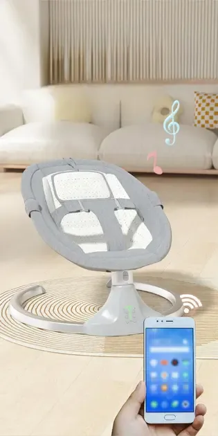 Колыбельный центр шезлонг-качели+москитная сетка (Подвесные игрушки) Коломыя - изображение 8