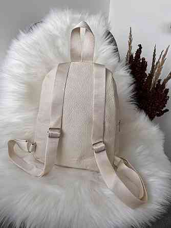 Рюкзак класический бежевый молодежный женский подростковый Киев