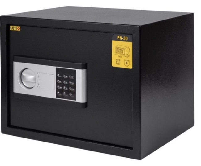 Сейф з електронним замком PN-30 для дому,готеля,формат А4.Сейф GUTE PN-30 Київ - фото 7