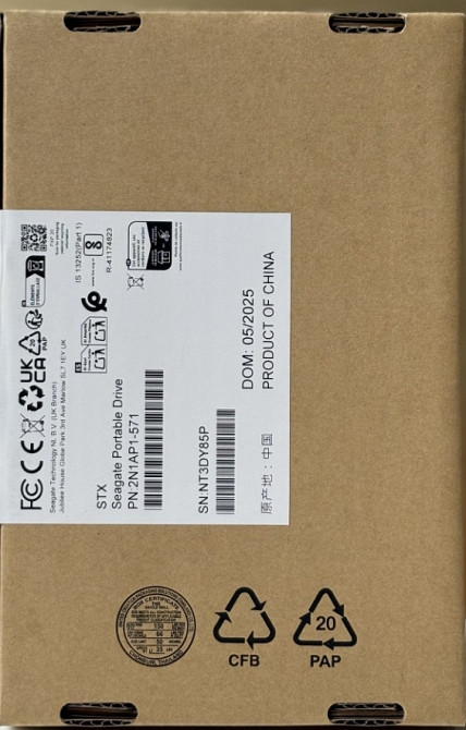 Зовнішній диск STX Seagate Portable Drive — 1TB, Rescue, Новий Київ - фото 3