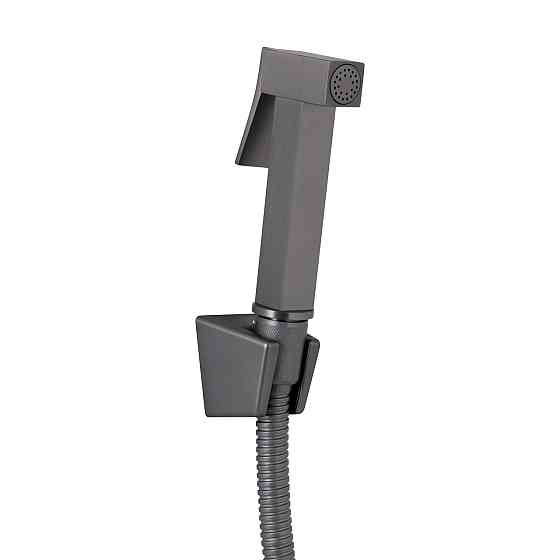 Смеситель для раковины Qtap Gemini (с гигиеническим душем) QTGEM272GMB45692 Gunmetal Black PVD Киев