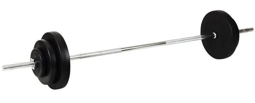 Гантелі 2 * 21 кг розбірні + Штанга 70 кг пряма фіксована складальна комплект набір для дому Київ - фото 2