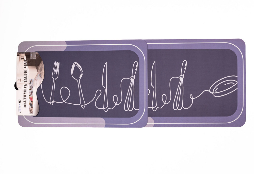 Yiwu Набір кухонних килимків 2 шт вологостійкі для підлоги HP-42-13V Коломыя - изображение 3