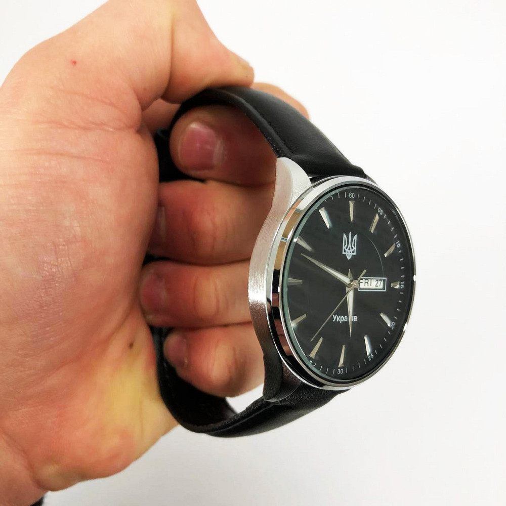 Чоловічі наручні годинники класика SKMEI 5702/2075SIBK, Наручні чоловічі годинники стильні ділові KH-65 Івано-Франківськ - фото 3