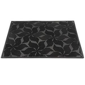 Килимок гумовий чорний 45*75*5см К18 Харків - фото 3