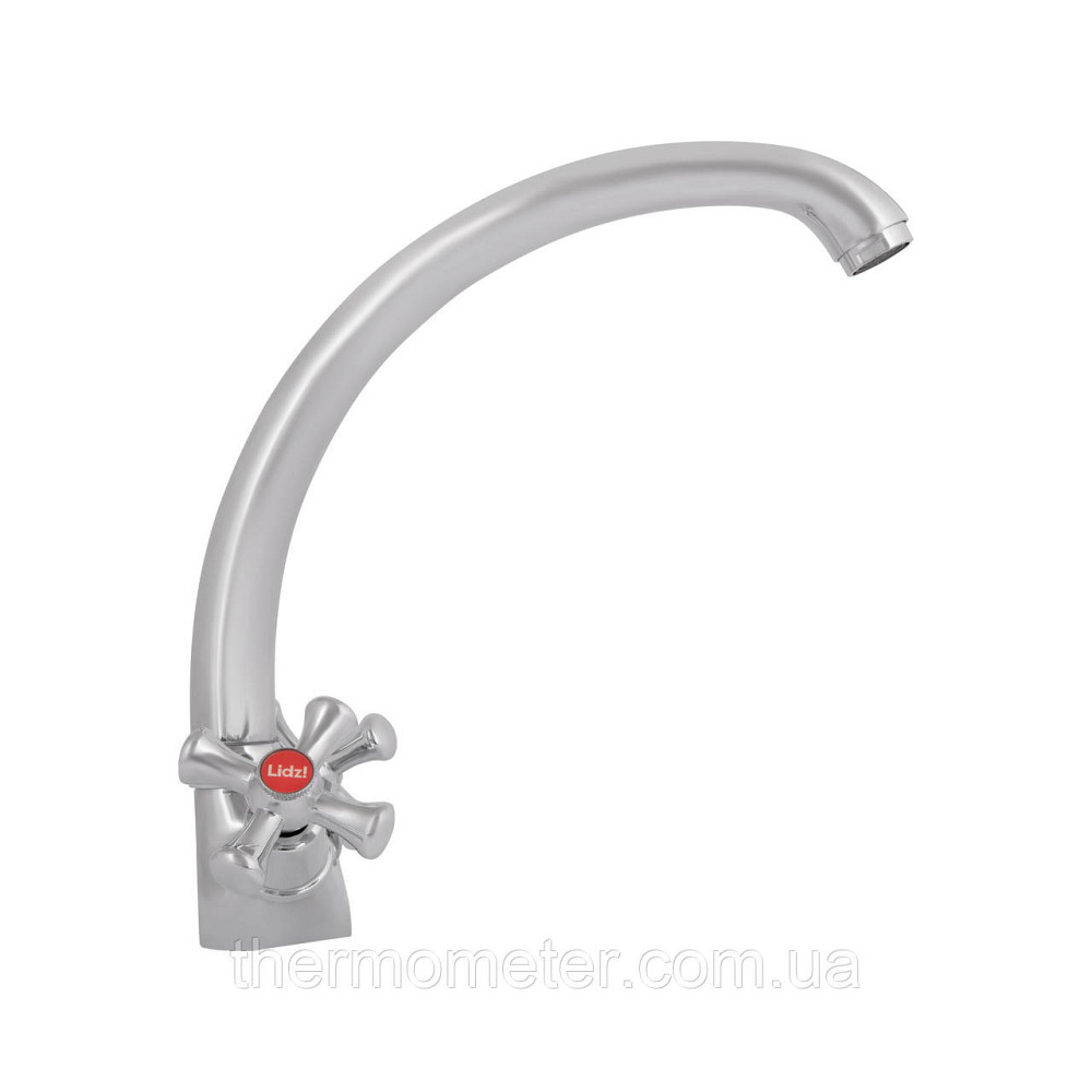Смеситель для кухни Lidz Lamb 273F двухвентильный LDLAM273FCRM21890 Chrome Киев - изображение 7