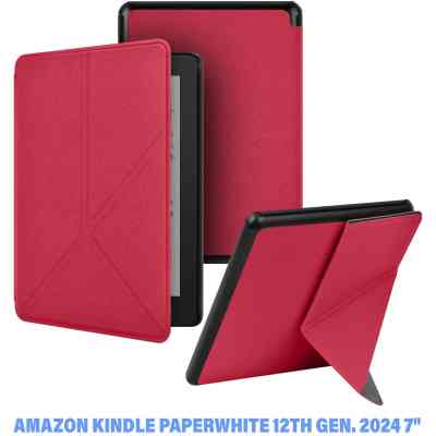 Чохол до електронної книги BeCover Ultra Slim Origami Amazon Kindle Paperwhite 12th Gen. 2024 7&quot; Red (712841) Вінниця