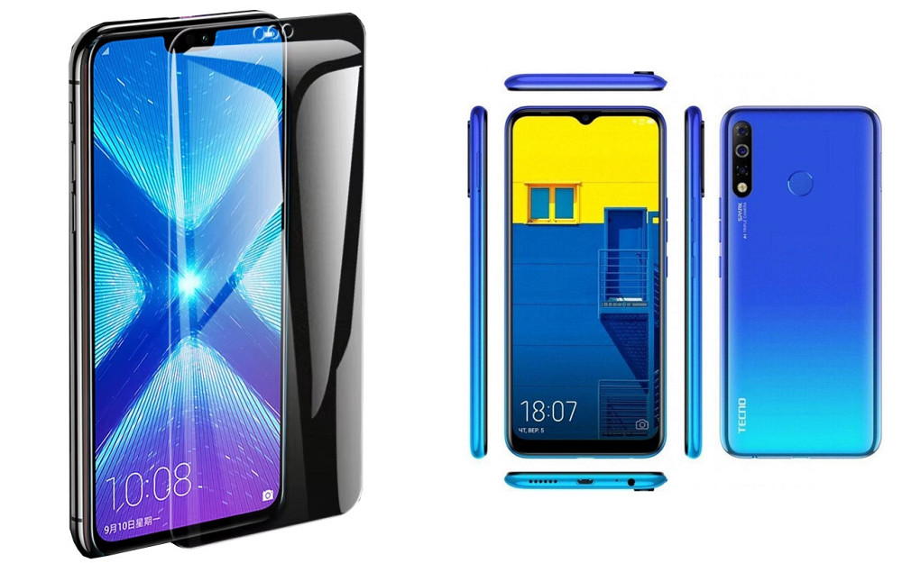 Защитное стекло NeoGlass для TECNO Spark (KC8) – ультрапрозрачное и устойчивое Киев - изображение 2