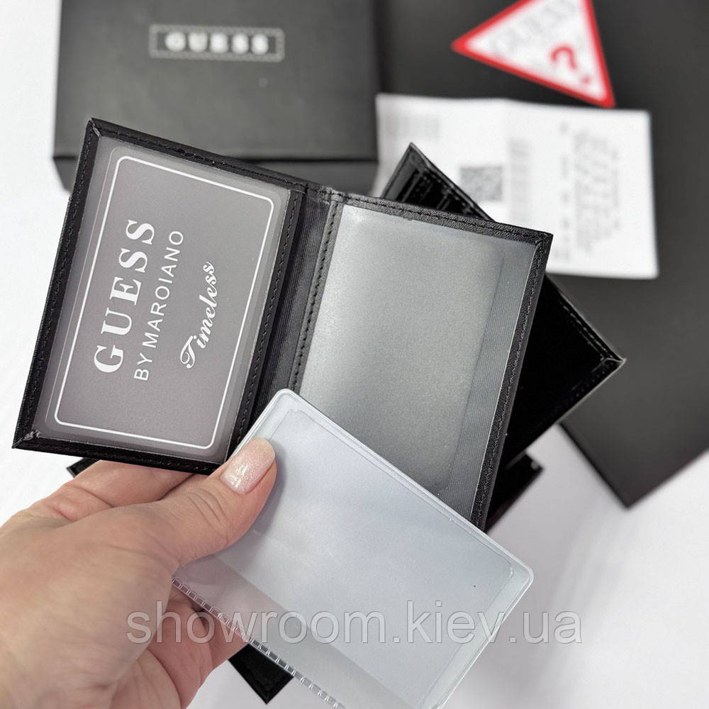 Мужской брендовый кошелек Guess (6008) Киев - изображение 7