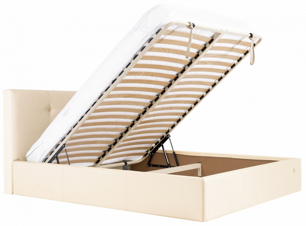 Кровать Manchester VIP 140 х 190 см Fly 2207 С дополнительной металлической цельносварной рамой Бежевый Киев - изображение 10