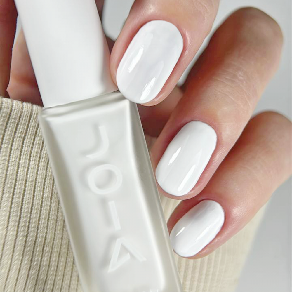 Лак для ногтей Nail care polish 4in1 01 Ideal white JOIA vegan 8 мл Киев - изображение 7
