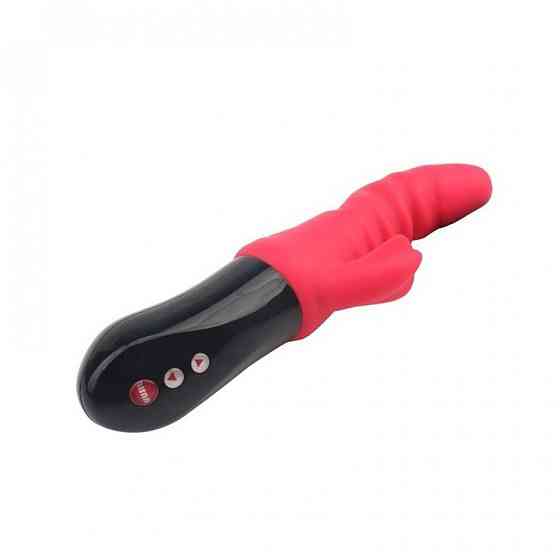 Вибратор-кролик Chisa Didi Turbo Thruster с поступательными движениями, красный Sex Aura Киев