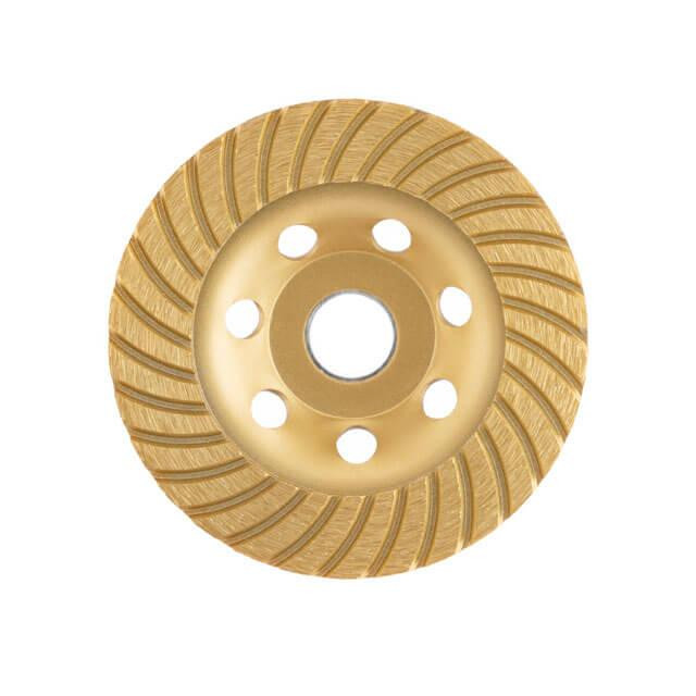 Фреза шліфувальна торцева алмазна Turbo, 115×22,2 мм, 20-22%, 10800 об/хв INTERTOOL CT-6215 Київ - фото 1